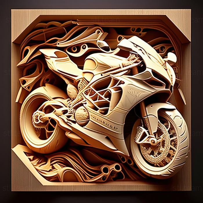 3D model Ducati 1098 (STL)